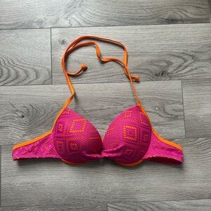 Ingear Pink and Orange Bikini Top